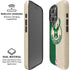 NBA Milwaukee Bucks Split Canvas iPhone 16 Pro Magsafe Impact Case